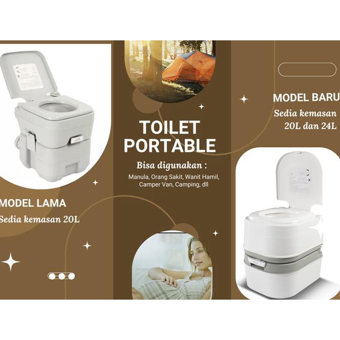 TOILET PORTABLE | MANULA | ORANG SAKIT | HAMIL | TRAVELLING | CAMPING