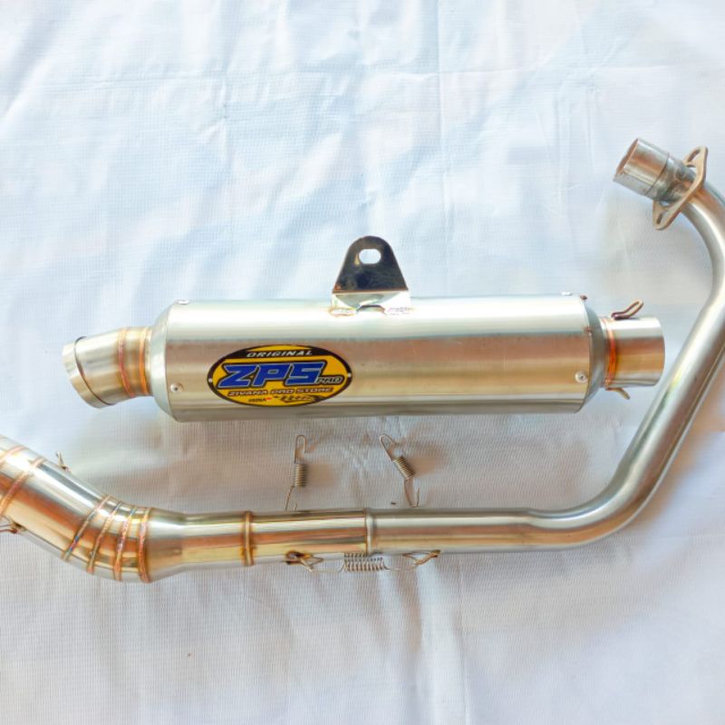 kenalpot racing zps gp5 original bas ulem pnp motor Megapro cb gl Tiger tirev satria Fu Vixion Jupit