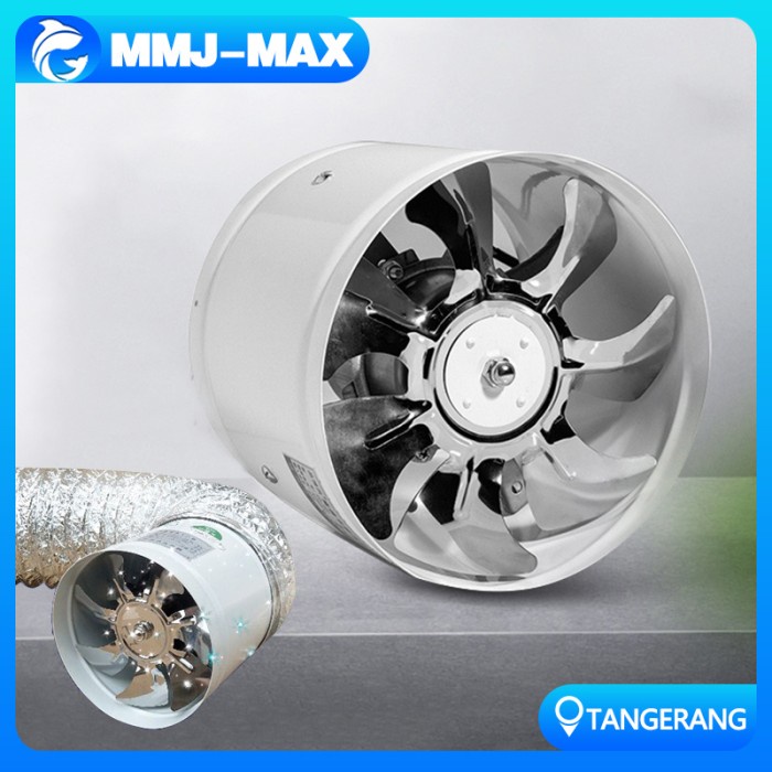 Terlaris Inline Duct Fan/Fan Booster Exhaust/High-Speed Exhaust Fan