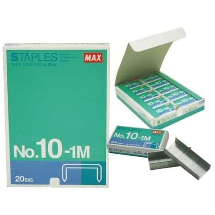 

ISI STAPLES KECIL MAX HD 10 - ISI NO 10