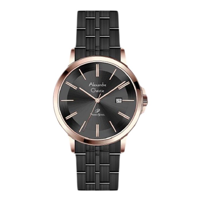 MUST HAVE JAM TANGAN PRIA ALEXANDRE CHRISTIE PRIMO STEEL AC 1036 MD BBRBA MEN B TERBARU
