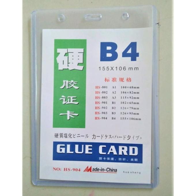 

Card Case B4 | PVC Tempat Id Card | Name Tag Tebal | Plastik Tebal