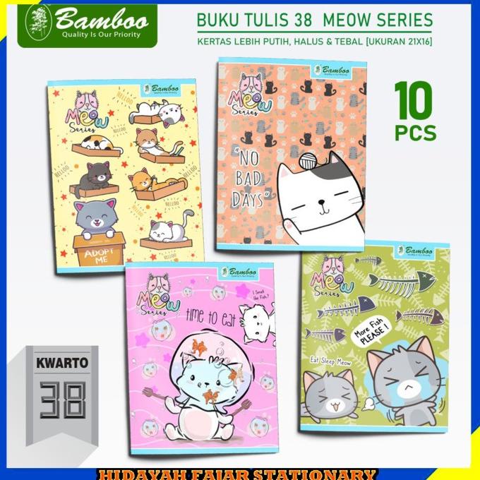 

Buku Tulis / Bamboo Buku Tulis Kwarto 38