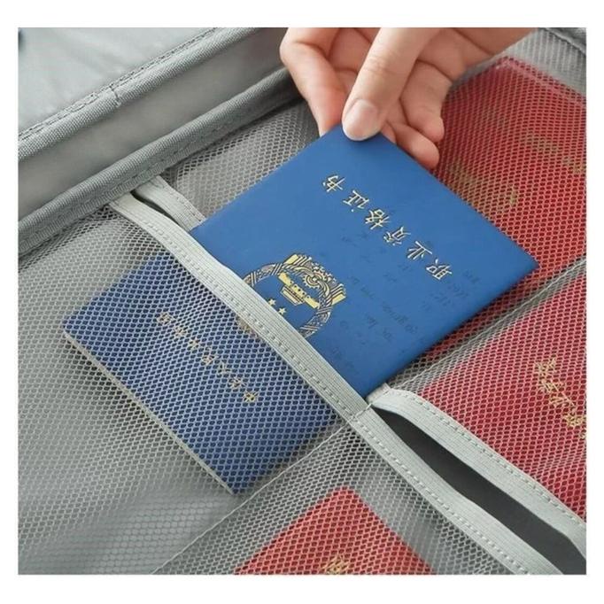 

Tas Dokumen dengan 3 Digit Password Travel Bag document Storage Box