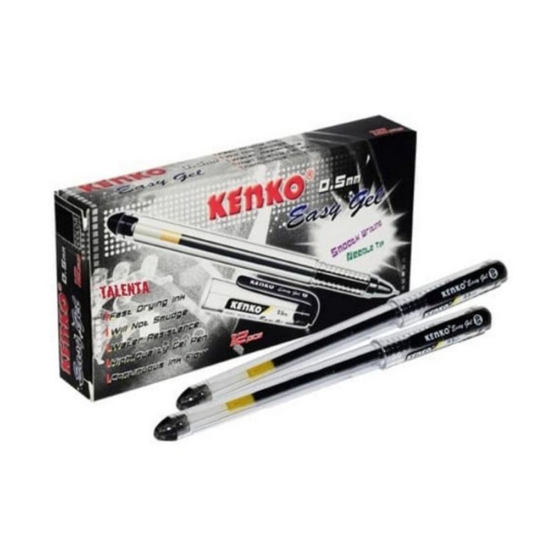 

iy✣Baru Pulpen Kenko Easy Gell 0.5 / (1pak/12pcs) A48 ⁂