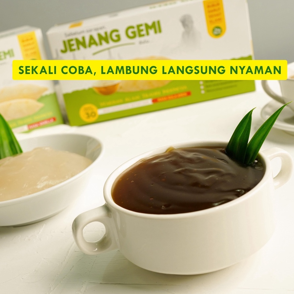 

Ready Stok Jenang Gemi Sachet Obat Sekaligus Camilan Sehat Bebas Gluten Untuk Asam Lambung Gerd dan Gangguan Gencernaan