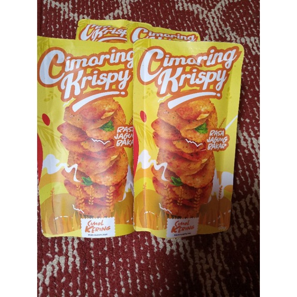 

cimol kering/cimoring crispy rasa jagung bakar berat 50gram