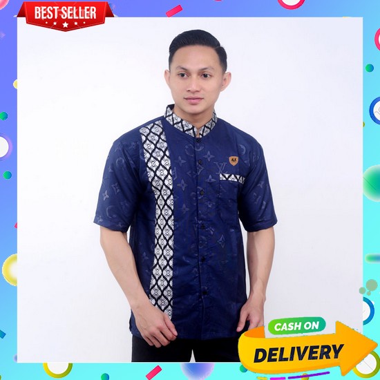 Kemeja Batik Cowok Dewasa Baju Batk Cowo Remaja Bsju Bstik Premium Pakaian Atasan Bayik Kemej Bathik