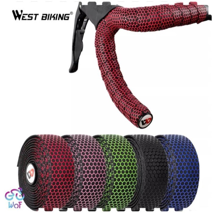 BEST PRODUCT West Biking Road Bike Handlebar Bar Tape EVA Strap Wrap Bartape Sepeda