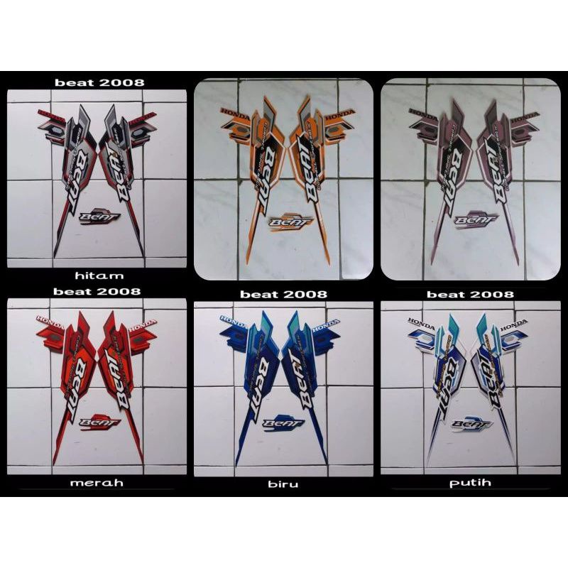 STRIPING STANDAR BEAT KARBU 2008