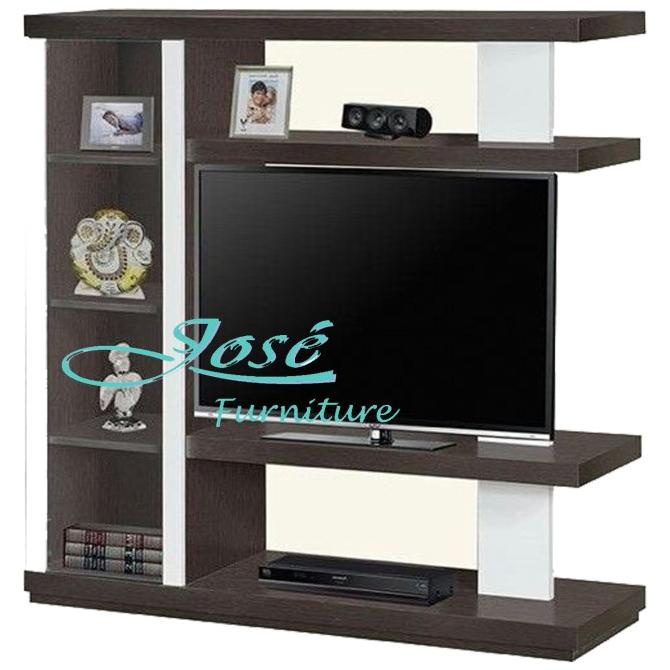 Lemari Tv Minimalis Partisi Pembatas Ruangan Serbaguna Rak Pajangan