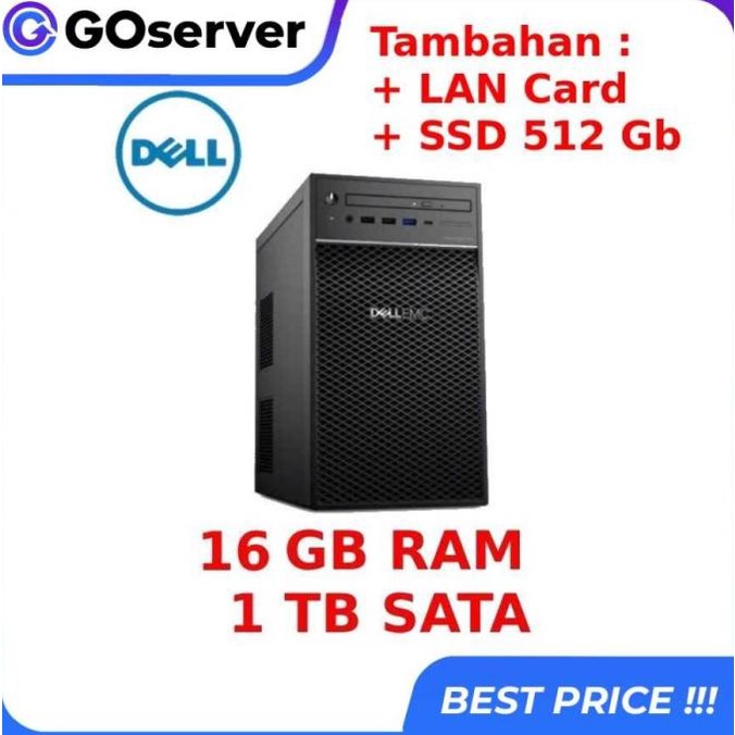Server Dell T40 Xeon E-2224G 16GB 1TB SATA PowerEdge