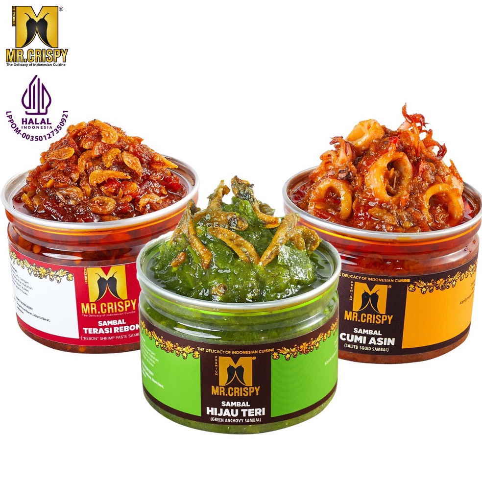 

✍ Paket Sambal Mr.Crispy/Paket Sambal 3 Pcs ⇏