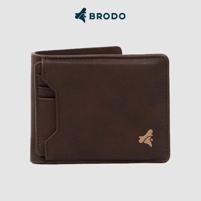 BRODO - Dompet Pria Leftscape Wallet Brown
