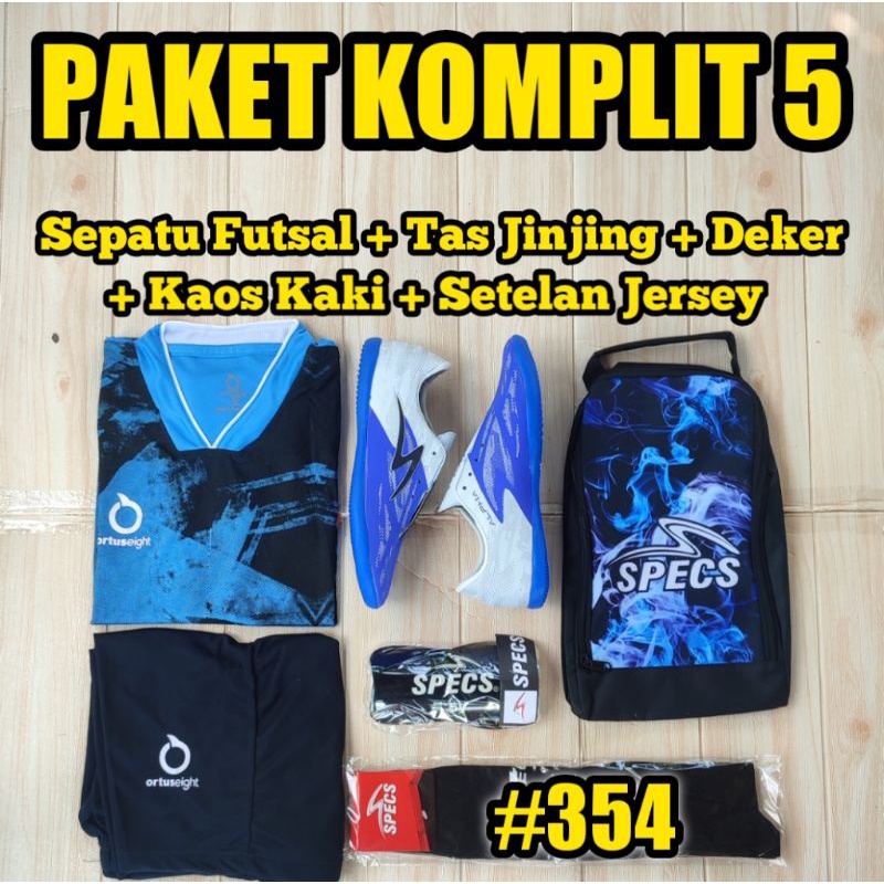 SEPATU FUTSAL MURAH, SEPATU FUTSAL PAKET KOMPLIT 5 MURAH, SEPATU FUTSAL PAKET LENGKAP 5 MURAH 354