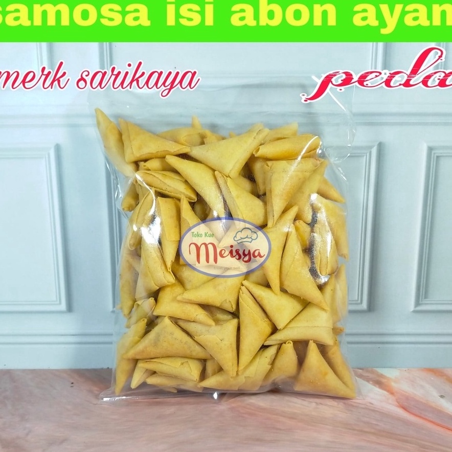 

Produk Premium.. Samosa Abon Ayam 1 kg Murah Terlaris Enak Renyah Kiloan 72