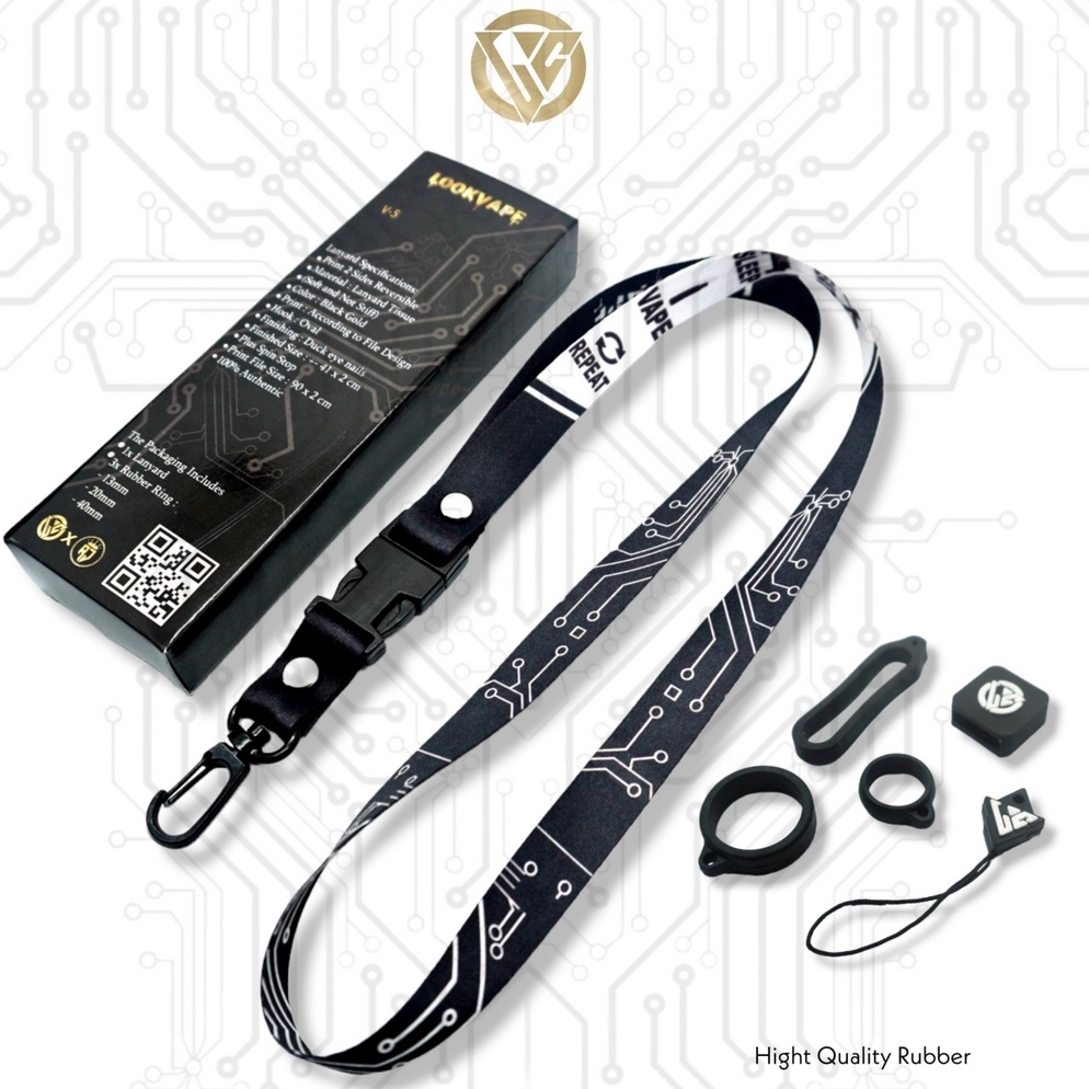 

58 SE-V5 1.5 Premium Lanyard Printing Electro Special Edition Lanyard Pasti Murah 人(⌒