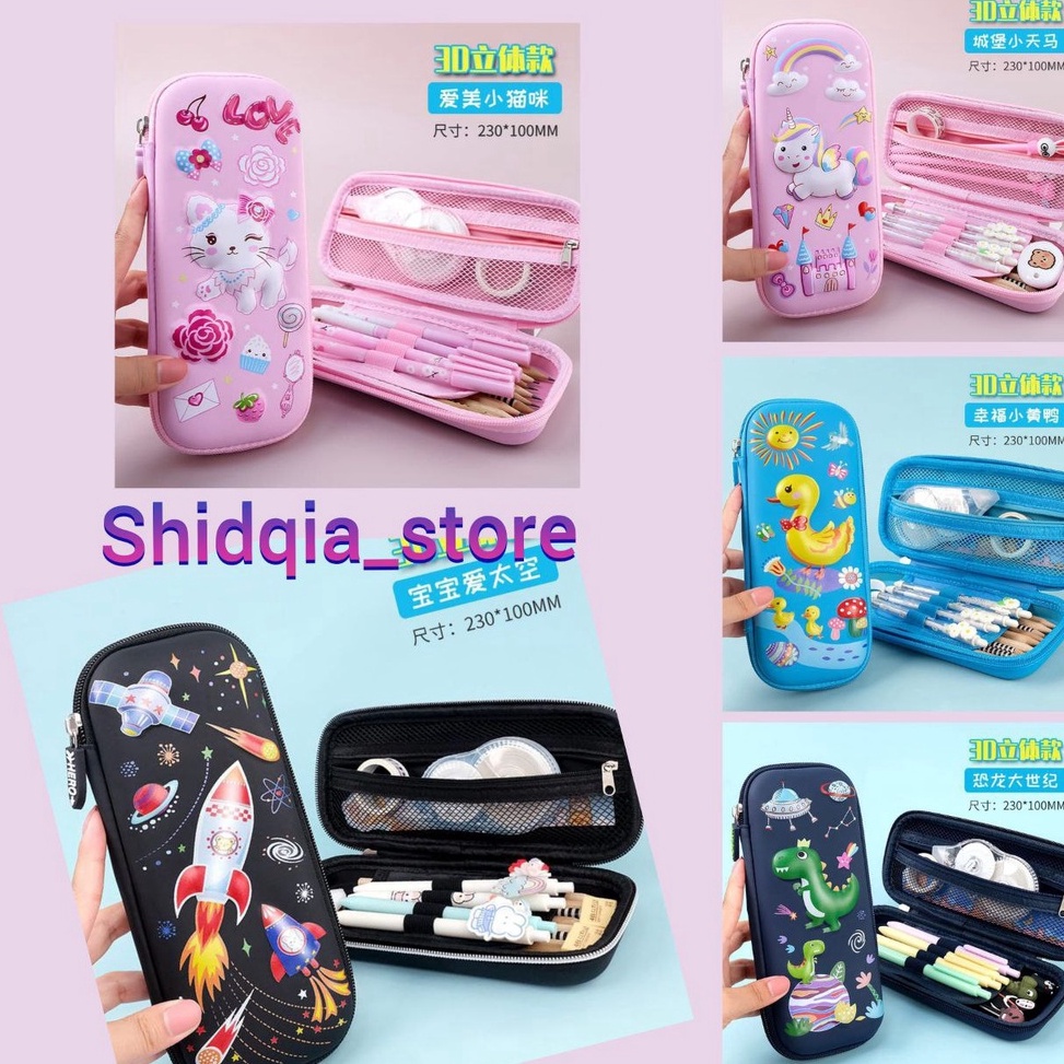 

Big sale Tempat Pensil 3D PREMIUM Anak Laki laki Perempuan Kotak Pensil Timbul Alat Tulis Pencil Case Bahan EVA Tepak Karakter Premium PencilCase Cosmetic Bag 00F