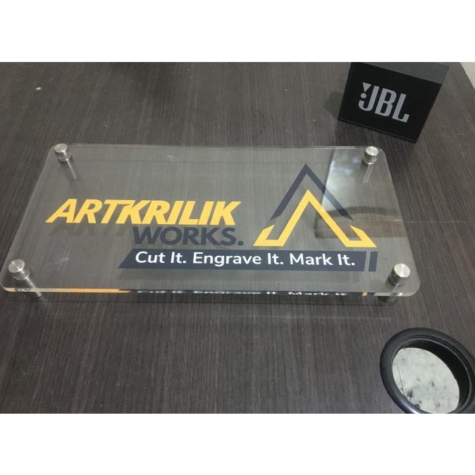 

Papan Nama Ruang Akrilik | Logo Perusahaan 5Mm Print Uv Custom