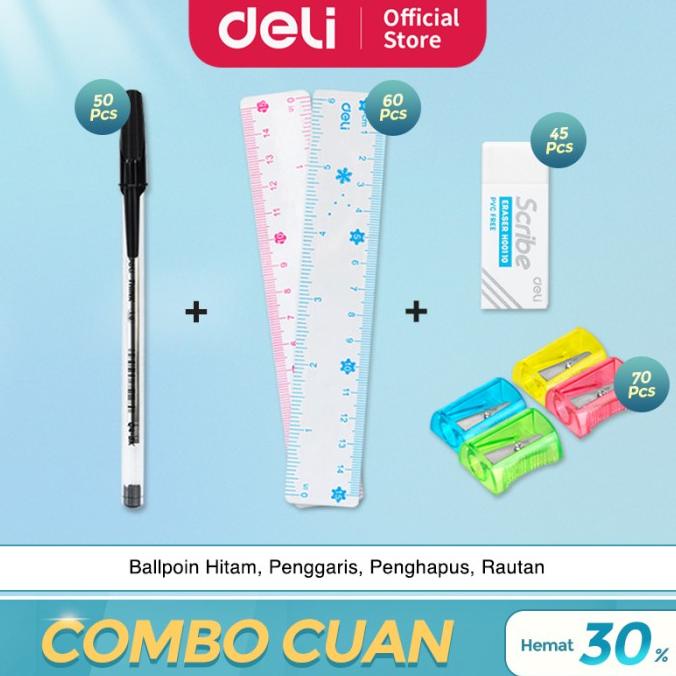 

Paket Dapat Cuan Alat Tulis Sekolah Set Komplit Dijamin Untung