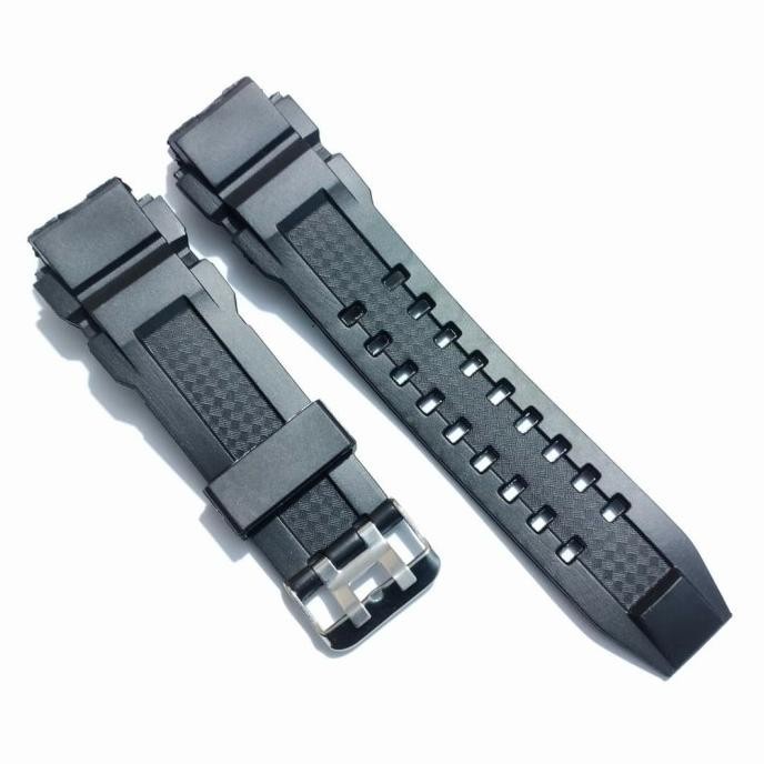 Original Strap Tali Jam Tangan Rubber Eiger Leschaux N829 Hitam Hijau