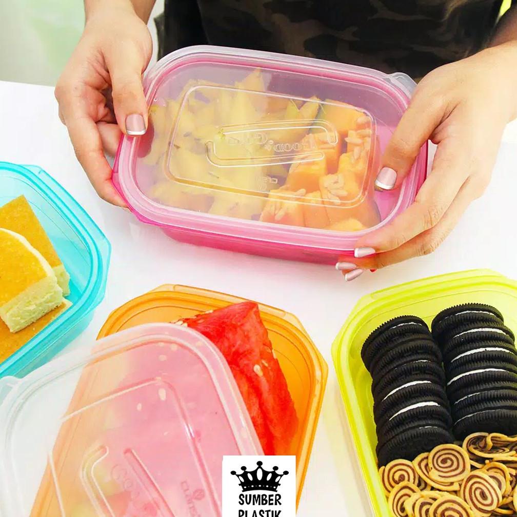 Terbaik Kotak Makan Lunch Box Sq Foodsaver 2737 Claris (770Ml) 1Pcs Wxs