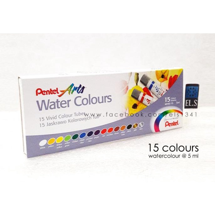 

Pentel Water Color 15 Warna ( Cat Air )