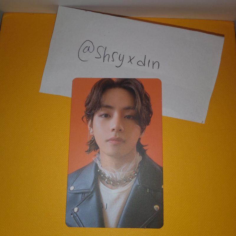 [OFFICIAL] PC / PHOTOCARD TAEHYUNG V BUTTER CREAM VERSI, PROOF STANDARD VERSI