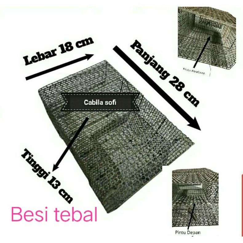 Terlaris Jebakan Tikus Massal / Perangkap Tikus Massal Besi