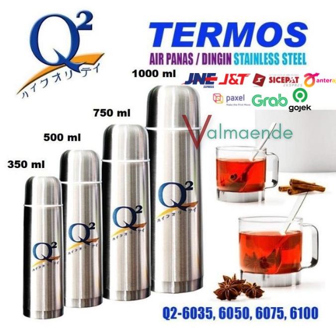 Thermos Termos Air Panas Dingin 1 Liter Tumbler Stainless include Tas