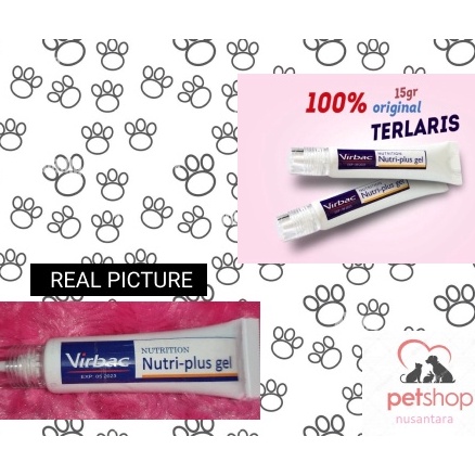 TGPX8496㊜ NUTRI PLUS GEL 15gr VIRBAC / NUTRIPLUS / NUTRI PLUS GEL / NUTRI-PLUS GEL VIRBAC / NUTRIPLU