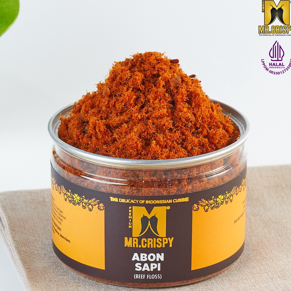 

[KODE PRODUK 8RPOM4587] Abon Sapi/Abon Ayam/Abon Ikan Super Mr.Crispy