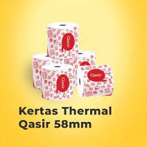 Real Promotion Kertas Thermal 58x30mm 10 Roll/ Paper Thermal 58mm (Watermark Qasir)