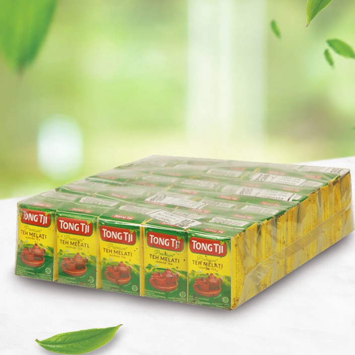 

✓ Tong Tji Premium 10 gram, Jasmine Tea Teh Seduh (harga per slop)