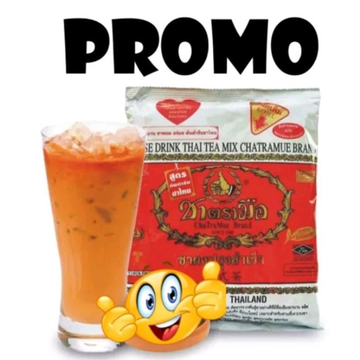 

THAI TEA THAILAND ORIGINAL CHATRAMUE 400GR/ PROMO TEH ORIGINAL THAILAND 400GR CHATRAMUE ✓