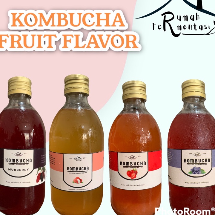 

[KODE PRODUK 7LNIW4145] KOMBUCHA 300ML RASA BUAH / REMPAH