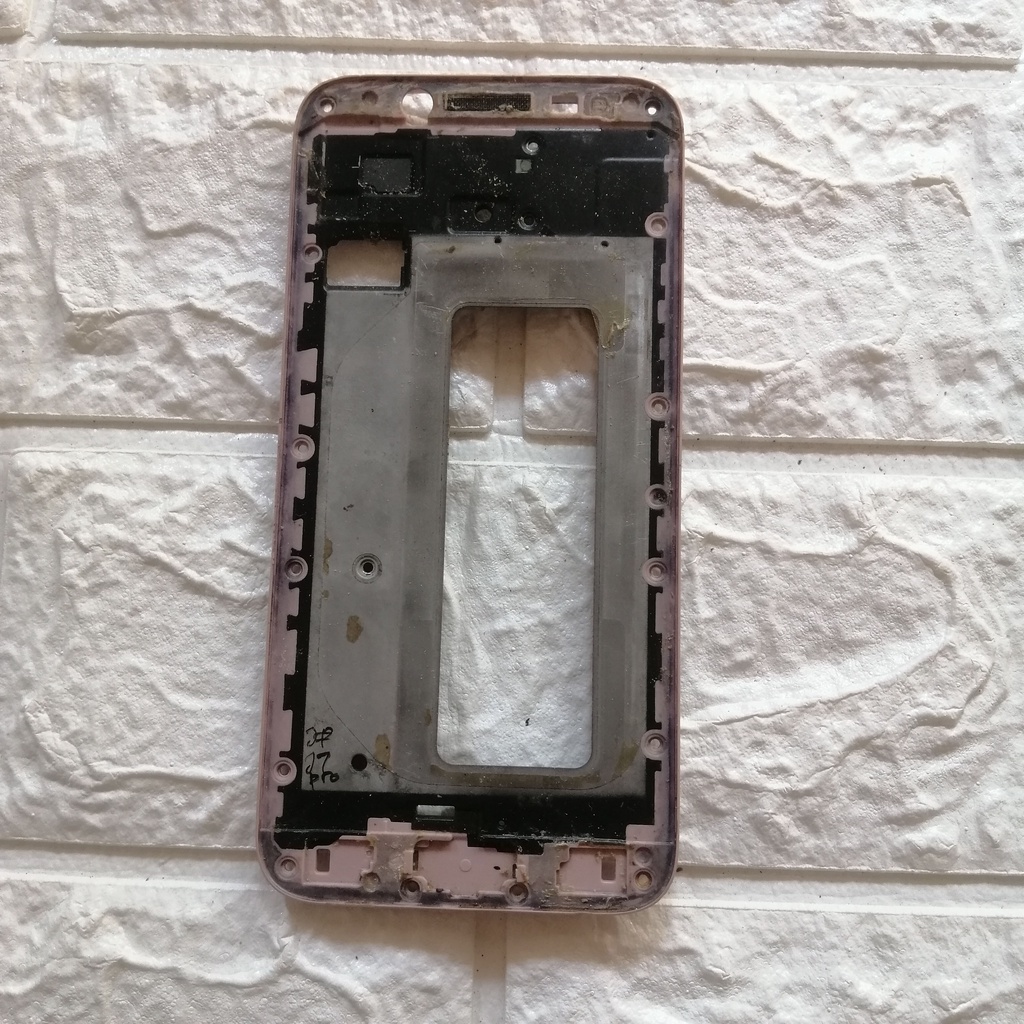 Frame Samsung J7 Pro - J730G Tatakan LCD Original Copotan - Dudukan Layar HP