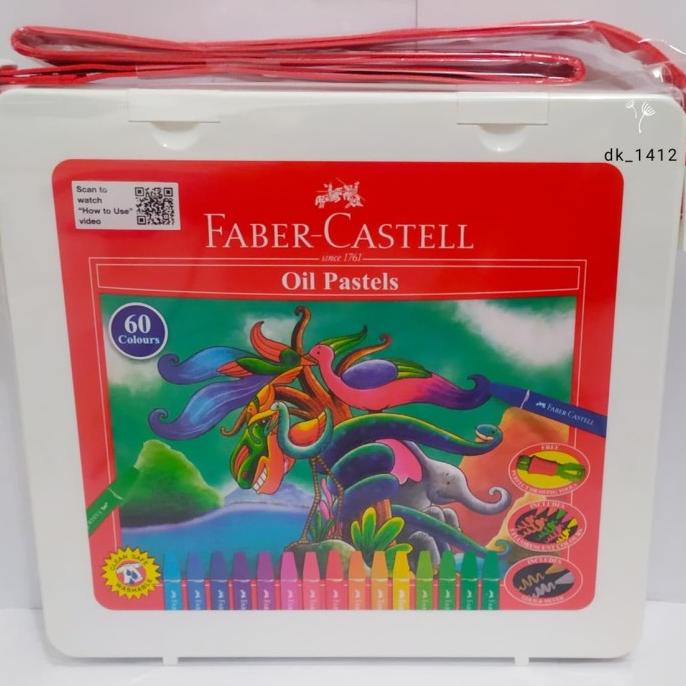 

Crayon Oil Pastel Faber Castell 60 Warna