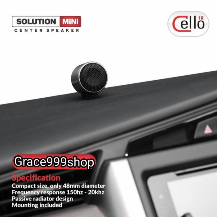 Speaker Center Cello Solution Mini Original Product Cello