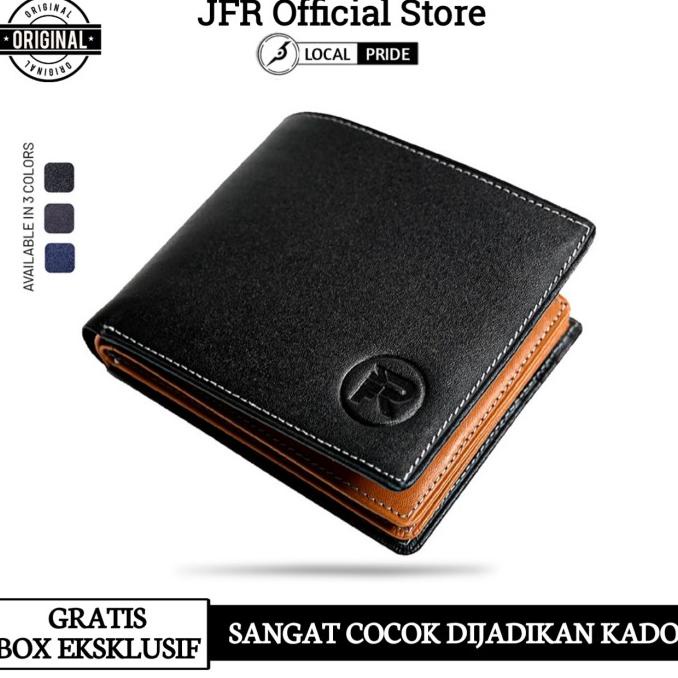 Dompet Kulit Pria Jfr Js06 Dompet Pria Kulit Sapi Asli Dompet Pendek