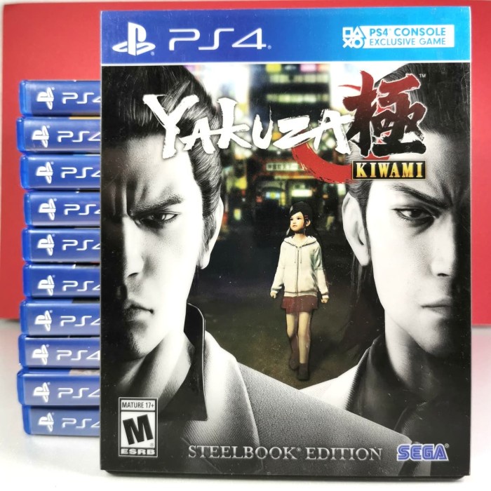Yakuza Kiwami Ps4 Steelbook Edition