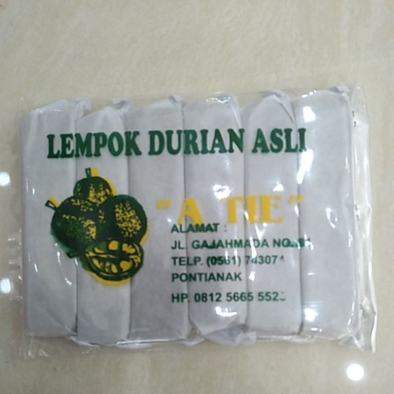 

LEMPOK DURIAN ASLI (ATIE) 500gr