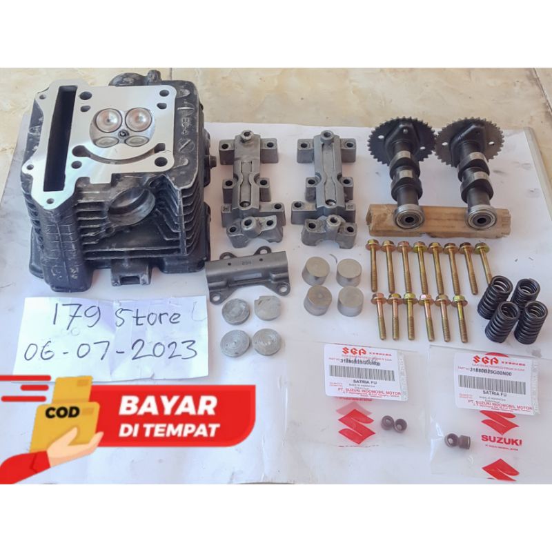 Head satria fu full isi noken in ex custom bearing tinggal pasang