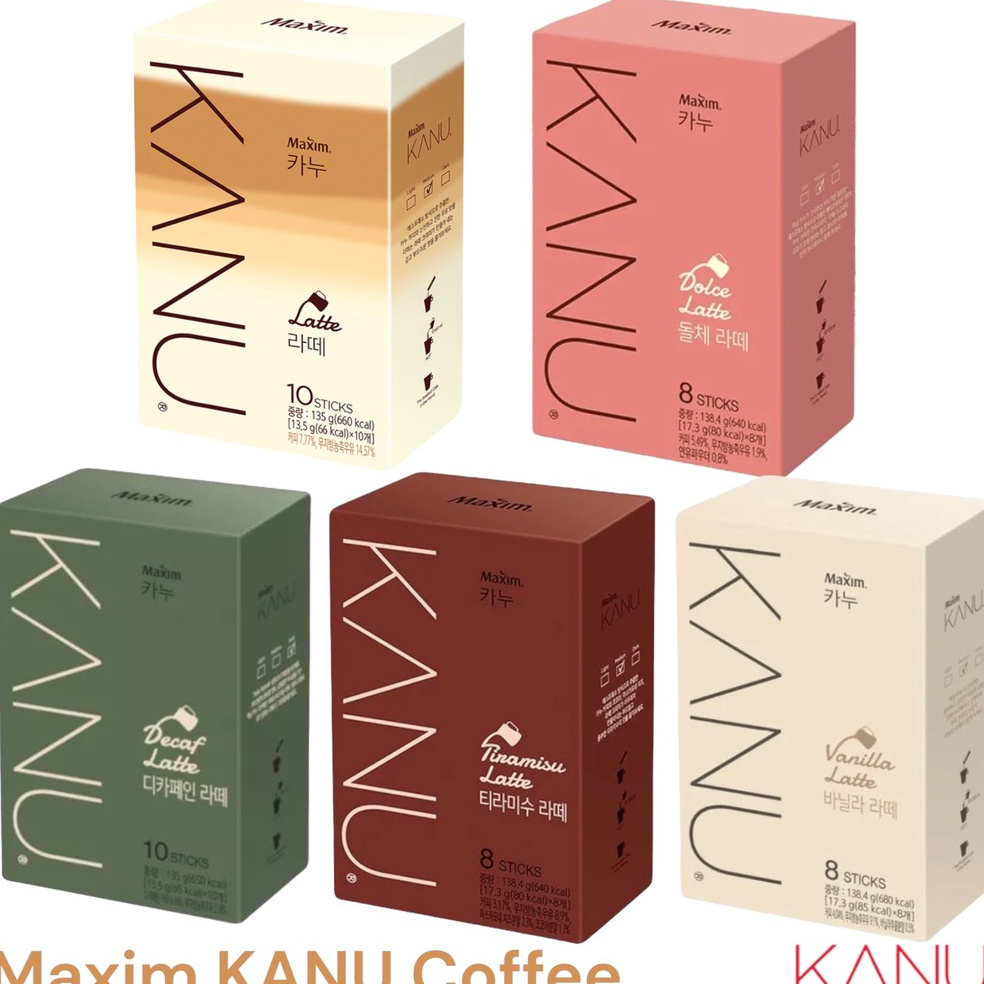

Serba Murah✻ VNDEI MAXIM KANU COFFEE | TIRAMISU - VANILA - DOLCE - DECAF LATTE | KOPI INSTANT KOREA Z44 Best Product