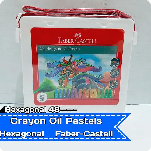 

Crayon Oil Pastels Hexagonal 48 - 60 - 72 Faber-Castell