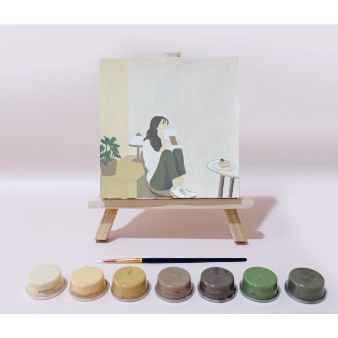 

Dikala Hujan / art set / mewarnai / art set / adult art set