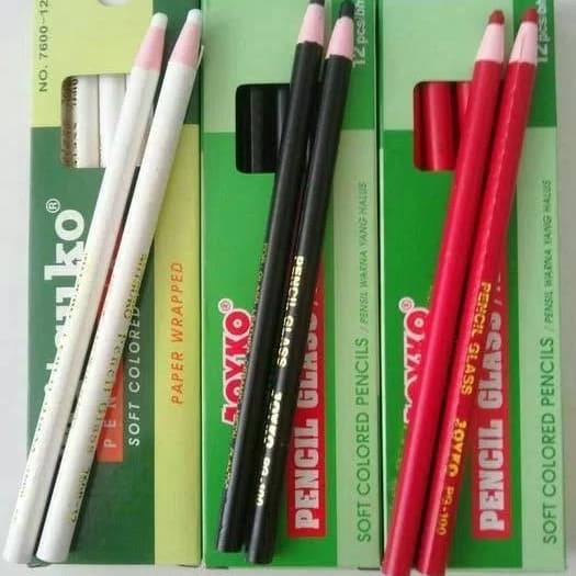 

Pensil pencil kaca joyko dermatograph warna