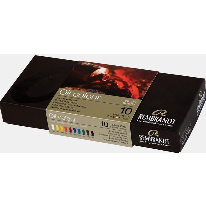 

REMBRANDT OIL COLOUR 10 TUBES X 15 ML