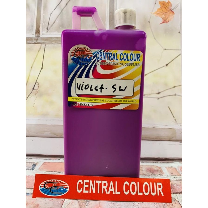 

Biang Warna Sablon Ungu Stabilo Pigment Sablon VIOLET SW - 1KG