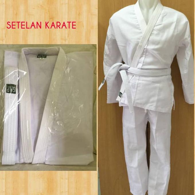Baju Karate / Seragam Karate (1 Set = Baju+Celana+Sabuk)